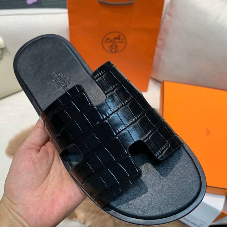 Hermes Man Slippers-10
